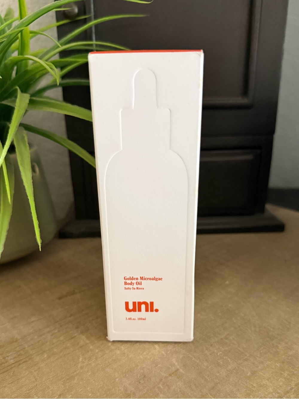 UNI Golden Microalgae Body Oil – NEW & SEALED – 3.4 oz / 100 mL